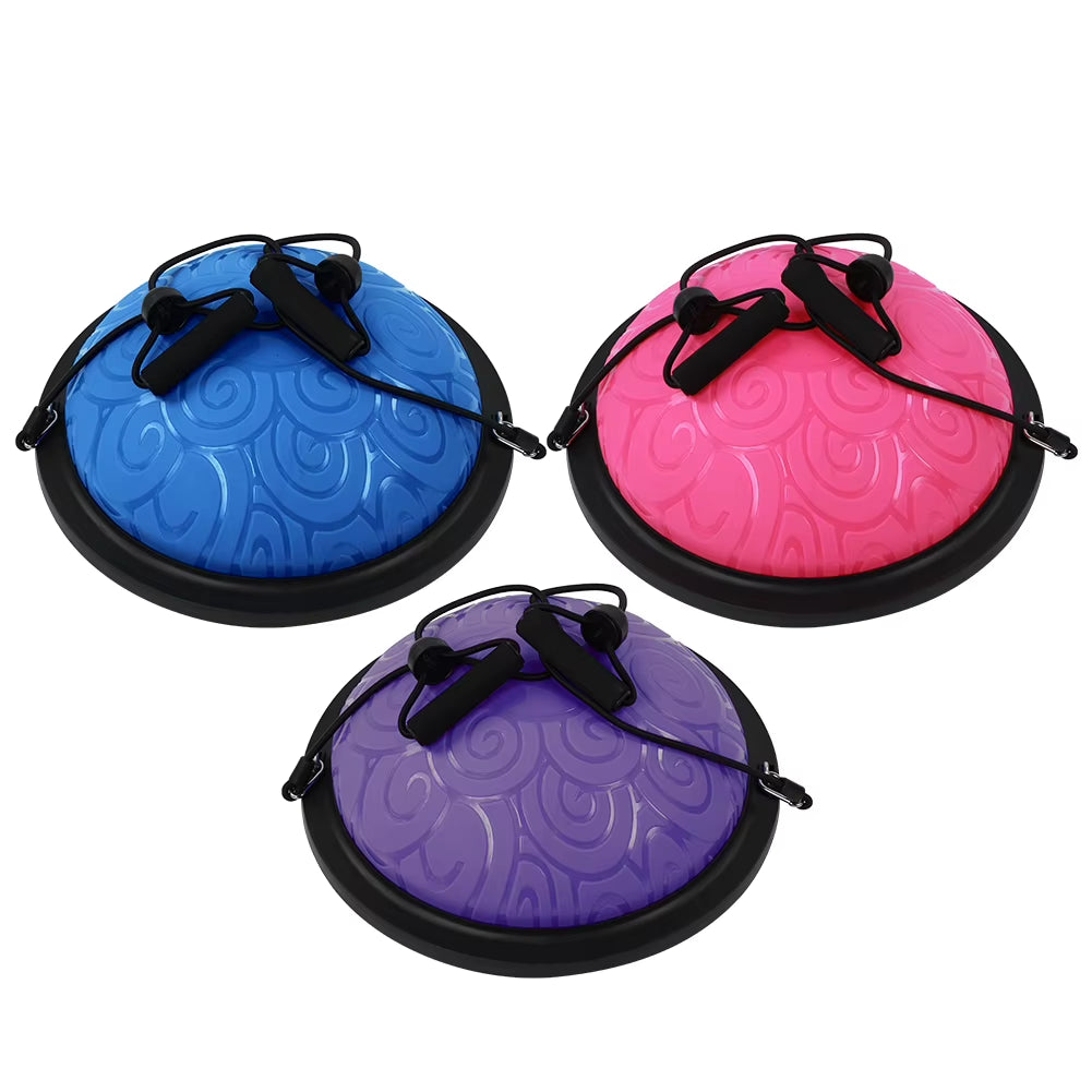 Balancing Thicken Explosionproof Balancing Half Ball Trainer Yoga Pilates Fitness Exercise Equipment Fitness Ball Yoga Half Ball