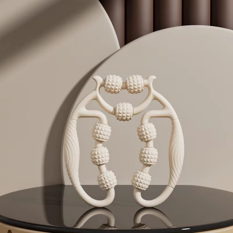 9/12/18 Rounds Massage Roller of Circular Leg Slimming Leg Massager Muscle Stretching Equipment Circular Leg Clamp