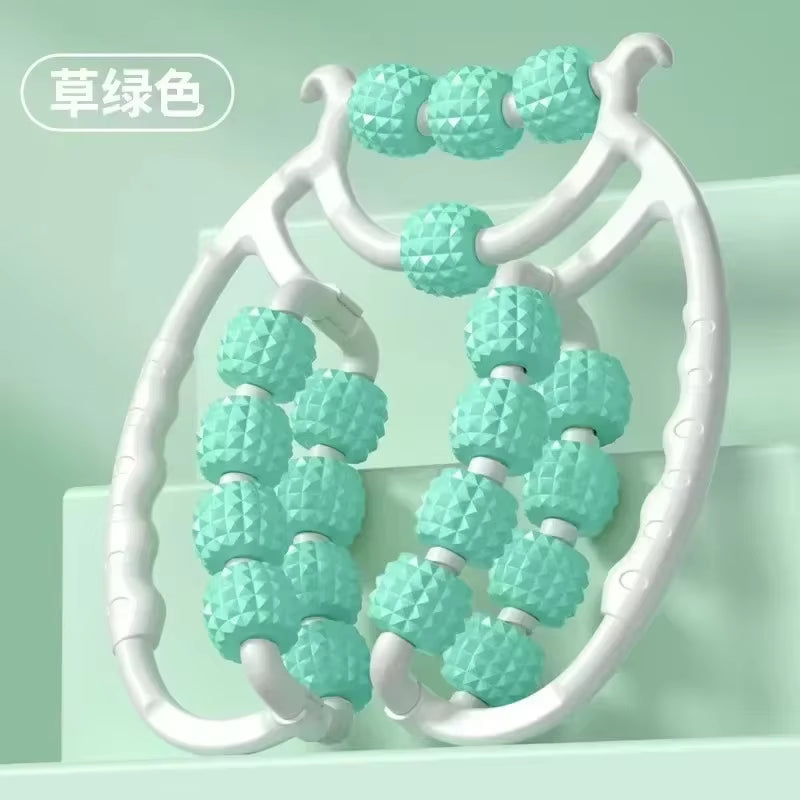 9/12/18 Rounds Massage Roller of Circular Leg Slimming Leg Massager Muscle Stretching Equipment Circular Leg Clamp