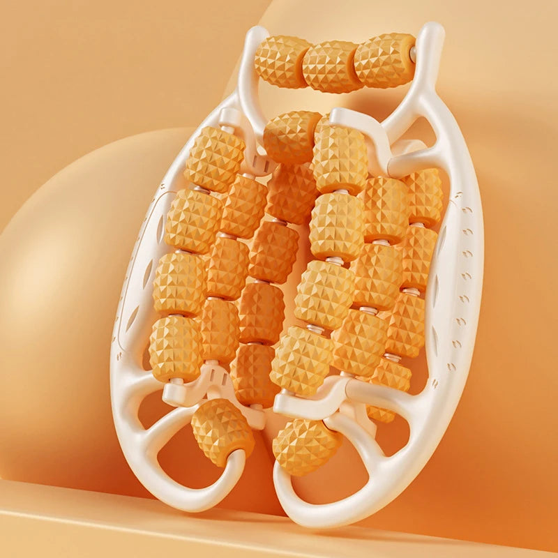 9/12/18 Rounds Massage Roller of Circular Leg Slimming Leg Massager Muscle Stretching Equipment Circular Leg Clamp