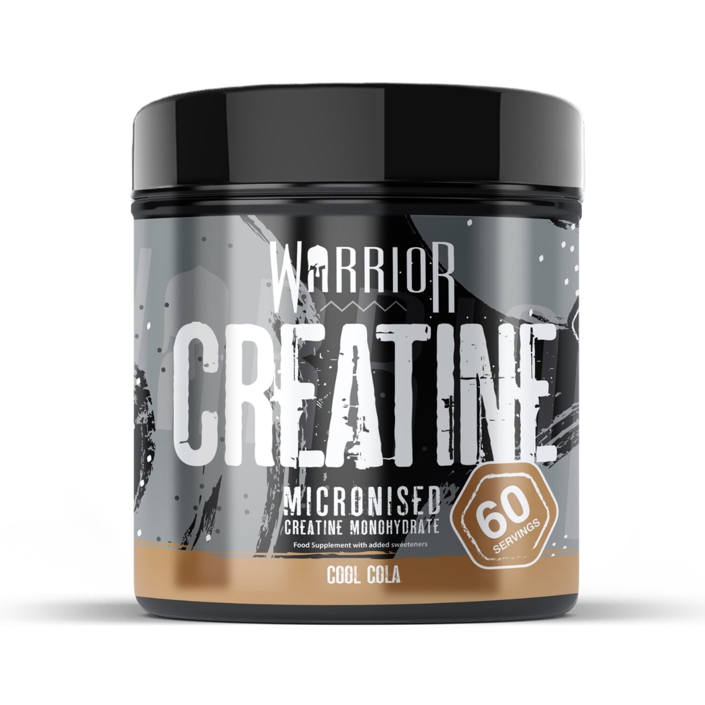 Creatine Monohydrate Powder 300G - Warrior Supplement - Micronised - 60 Servings