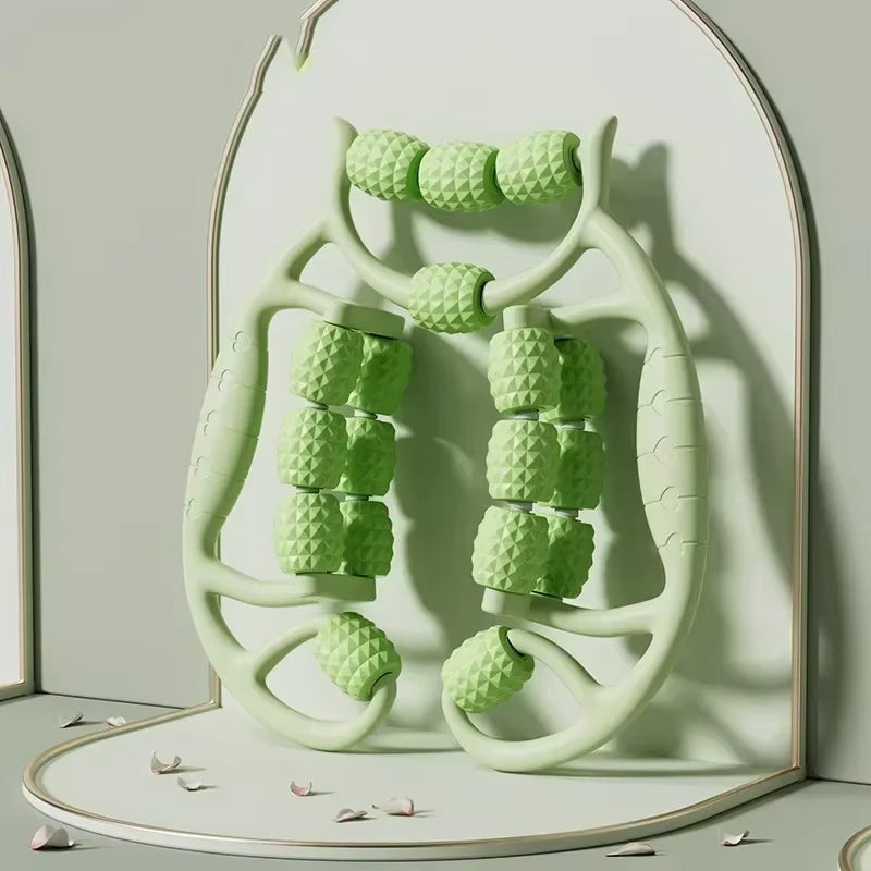 9/12/18 Rounds Massage Roller of Circular Leg Slimming Leg Massager Muscle Stretching Equipment Circular Leg Clamp