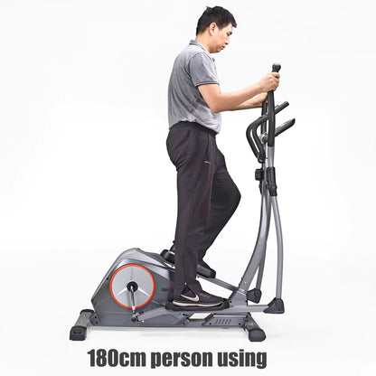 quiet magnetic elliptical; home cross trainer; low-noise elliptical machine