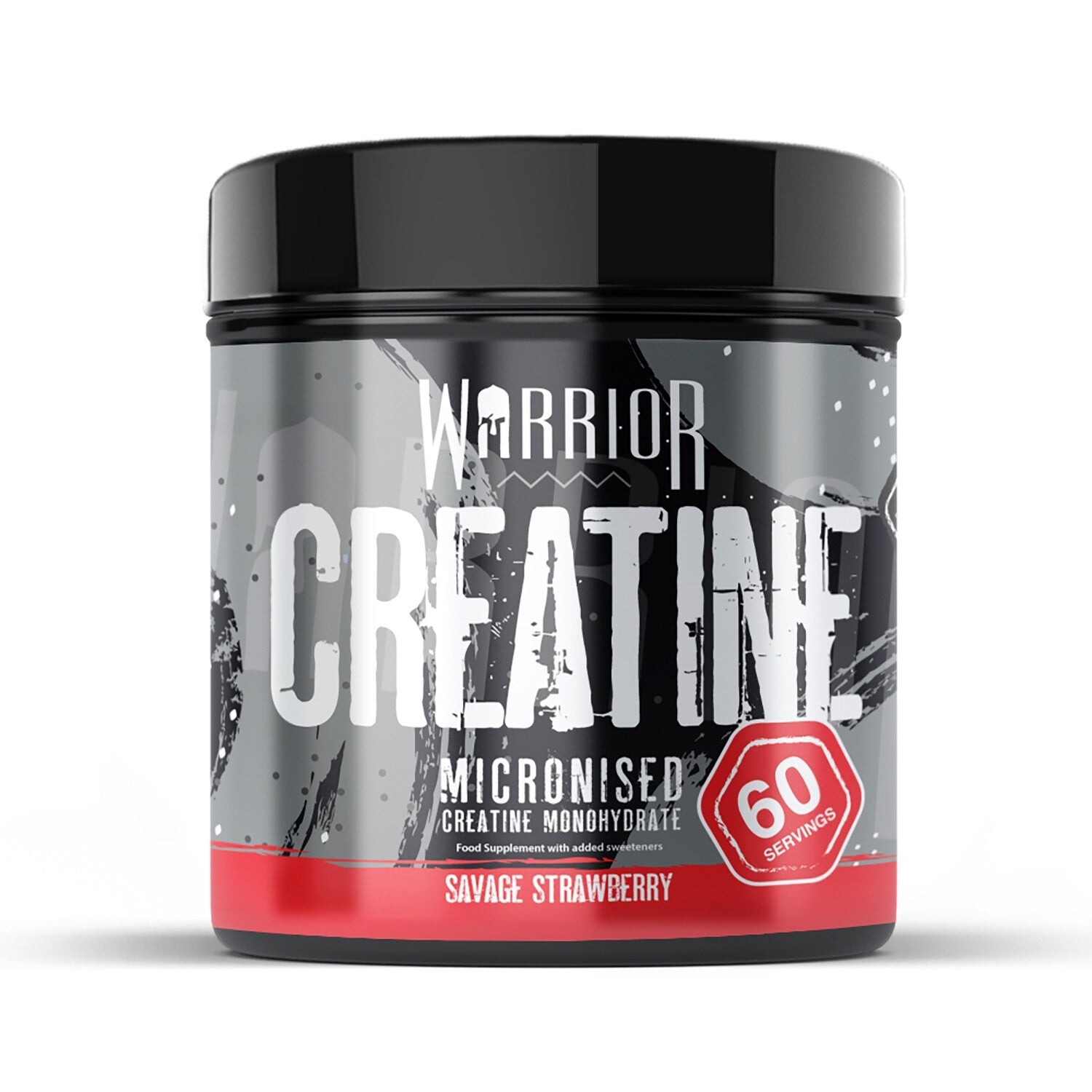 Creatine Monohydrate Powder 300G - Warrior Supplement - Micronised - 60 Servings
