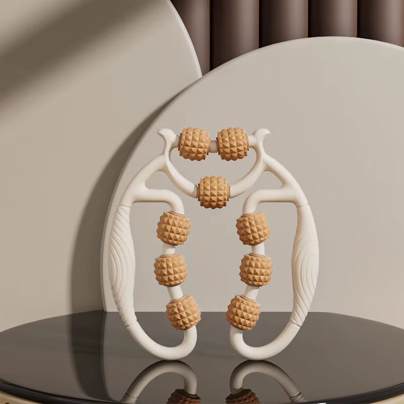 9/12/18 Rounds Massage Roller of Circular Leg Slimming Leg Massager Muscle Stretching Equipment Circular Leg Clamp