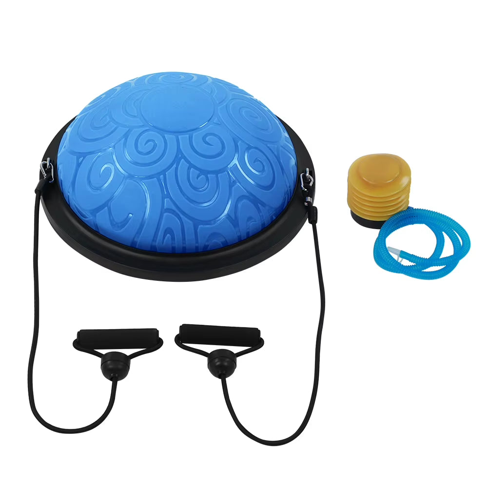 Balancing Thicken Explosionproof Balancing Half Ball Trainer Yoga Pilates Fitness Exercise Equipment Fitness Ball Yoga Half Ball