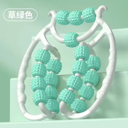 9/12/18 Rounds Massage Roller of Circular Leg Slimming Leg Massager Muscle Stretching Equipment Circular Leg Clamp