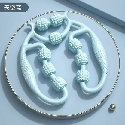 9/12/18 Rounds Massage Roller of Circular Leg Slimming Leg Massager Muscle Stretching Equipment Circular Leg Clamp