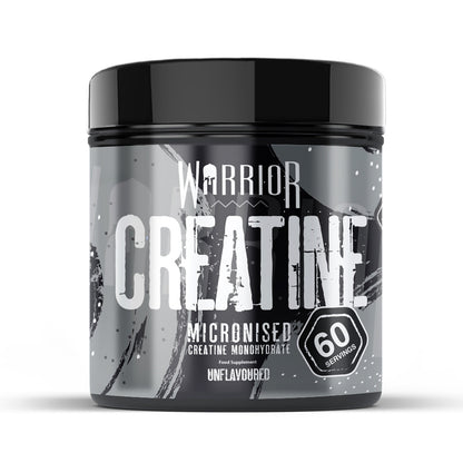 Creatine Monohydrate Powder 300G - Warrior Supplement - Micronised - 60 Servings