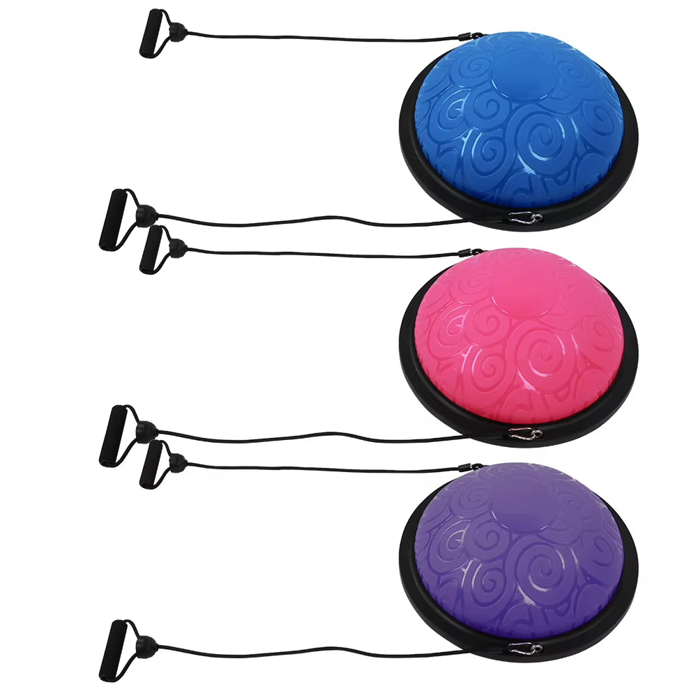 Balancing Thicken Explosionproof Balancing Half Ball Trainer Yoga Pilates Fitness Exercise Equipment Fitness Ball Yoga Half Ball