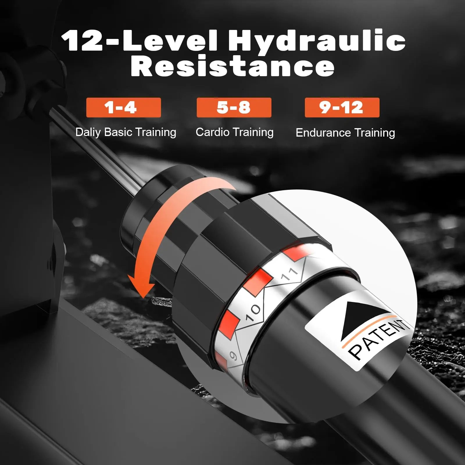 Magnetic Rowing Machine, Rowing Machines for Home Gym, 160KG/350 LBS Weight Capacity, 16 Levels of Quiet Resistance