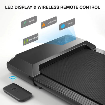 portable 2-in-1 walking treadmill; quiet treadmill for home; under desk treadmill UK