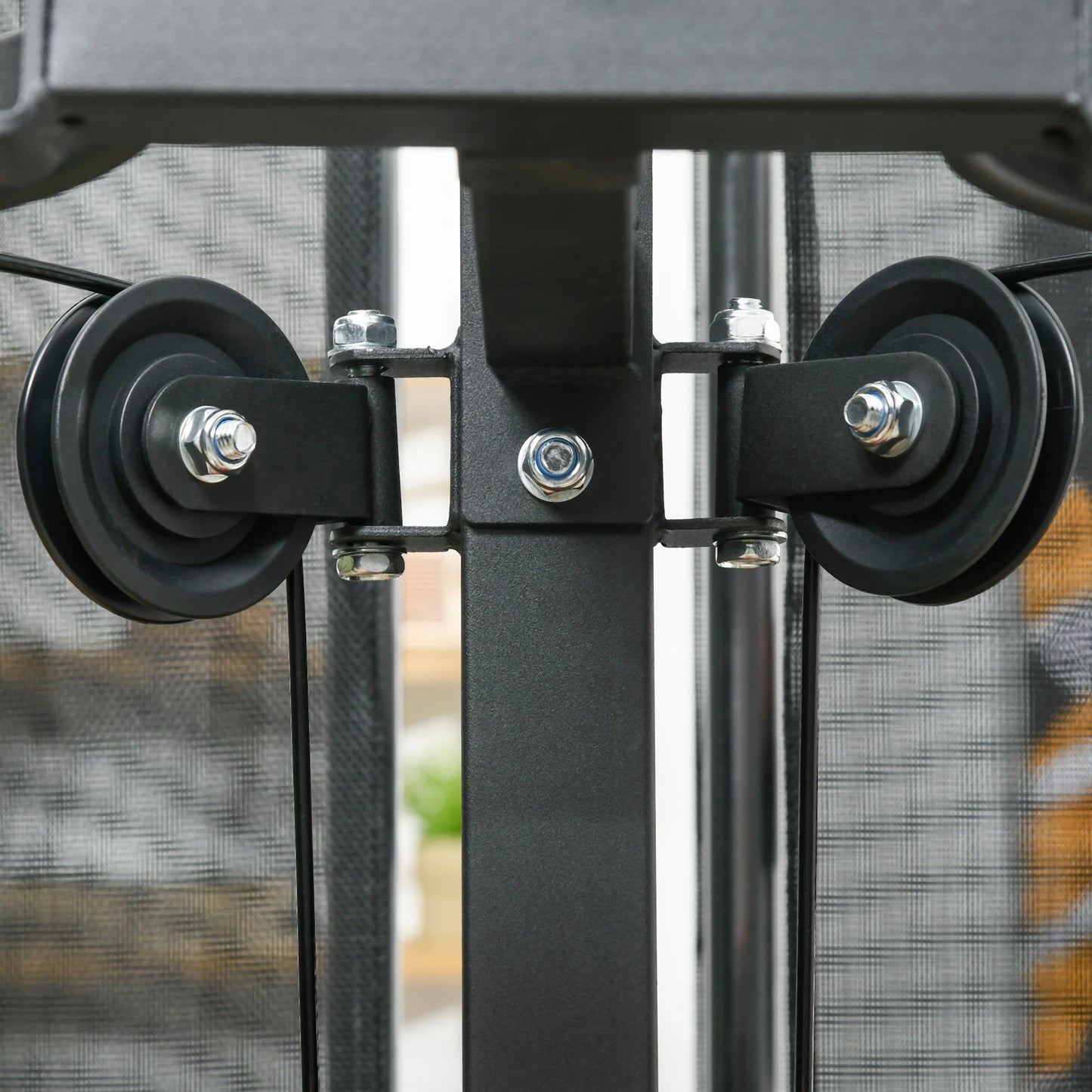 multi-gym station with adjustable bench; 65kg weight stack gym; home strength training equipment