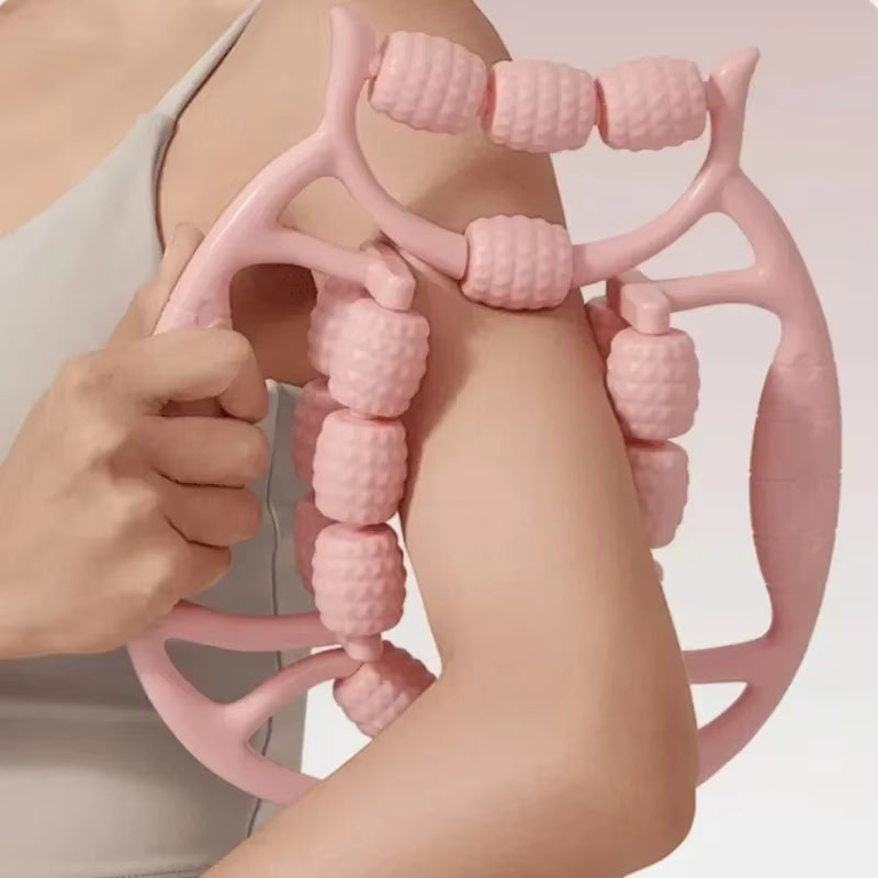 9/12/18 Rounds Massage Roller of Circular Leg Slimming Leg Massager Muscle Stretching Equipment Circular Leg Clamp