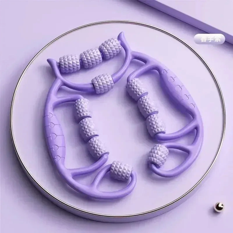 9/12/18 Rounds Massage Roller of Circular Leg Slimming Leg Massager Muscle Stretching Equipment Circular Leg Clamp