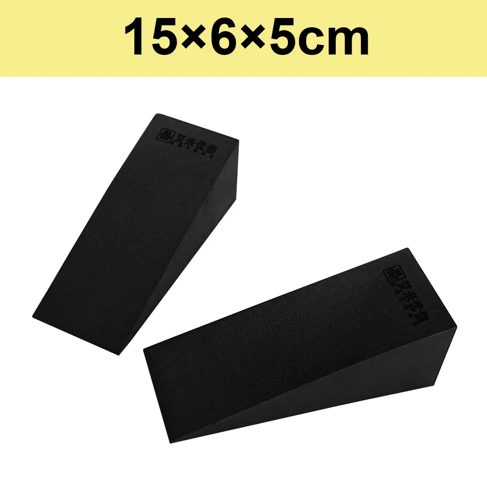 1/2Pcs Yoga Wedge Block EVA Foam Yoga Wedge Stretch Slant Board Wrist Lower Back Support Pilates Wedge Squat Fitness Accessories