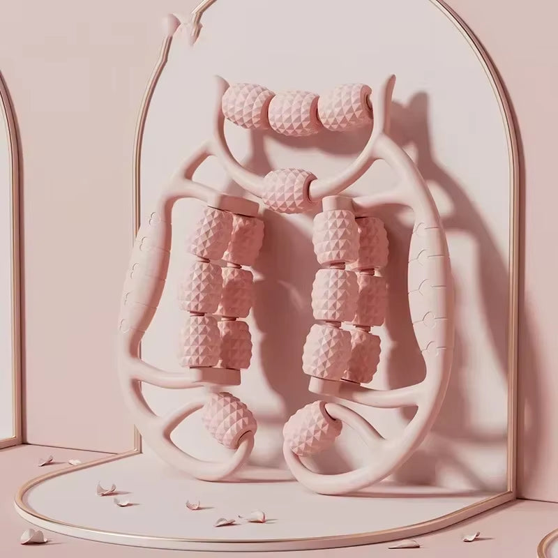 9/12/18 Rounds Massage Roller of Circular Leg Slimming Leg Massager Muscle Stretching Equipment Circular Leg Clamp