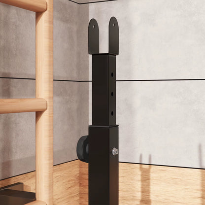 Weight Bench with Bench Press Rack, Preacher Curl Bench, Leg Curl Machine, Incline or Flat Workout Bench for Home Gym